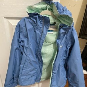 Columbia xxs kids rain jacket